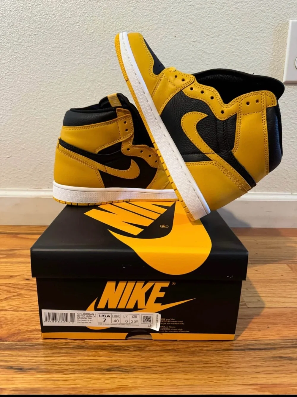 Jordan 1 Retro High OG Pollen Men’s size 7
